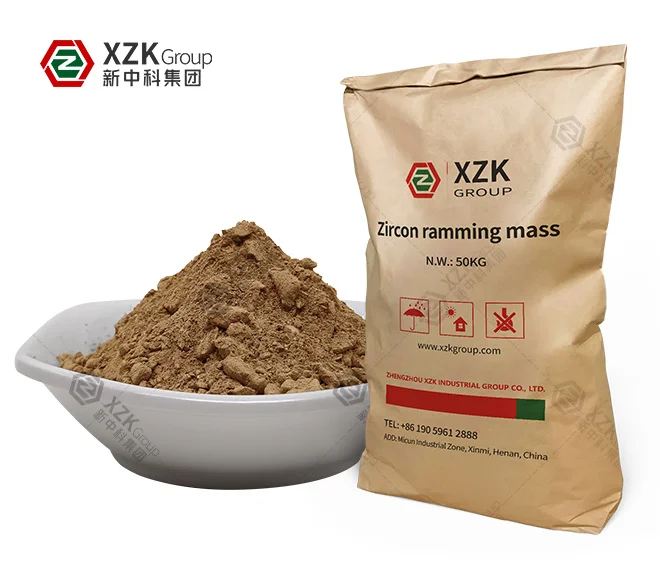 锆英砂捣打料